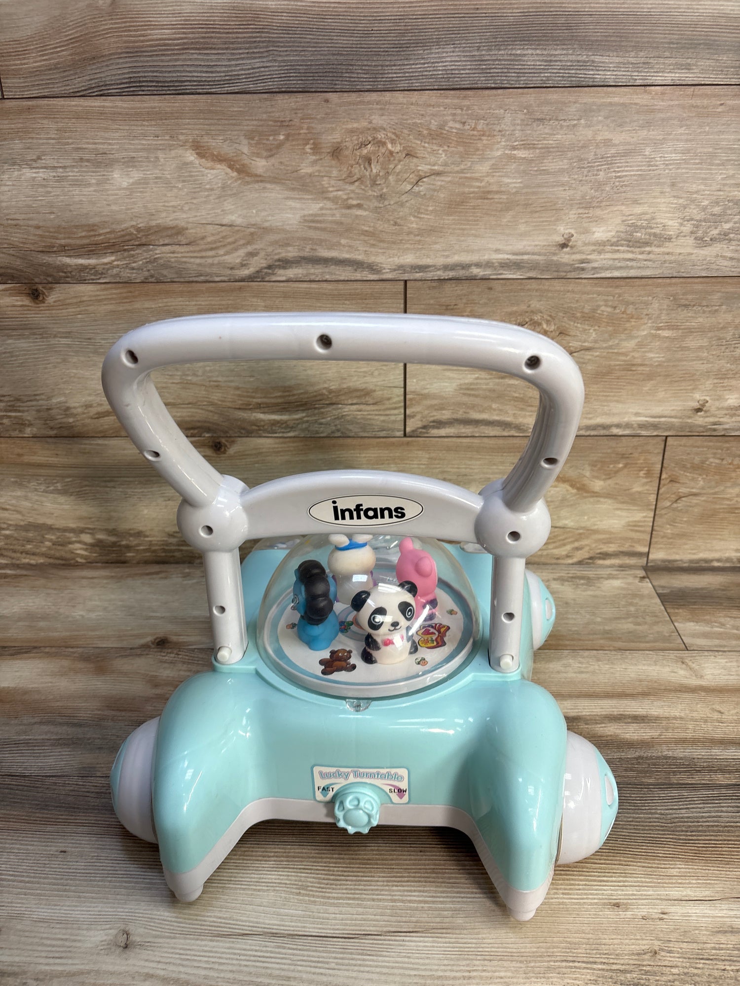 Infans Lucky Turntable Push Walker, Blue