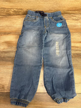 NEW Carter's Pull-On Knit Denim Pants, Blue sz 5T