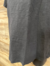 Gap Maternity Short Sleeve V-Neck Shirt Black sz Small