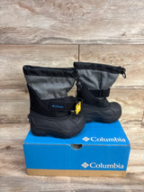 NEW Columbia Powderbug Plus II Snow Boots Black sz 7c