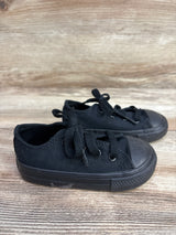 Converse Chuck Taylor All Star Low Top Sneakers Black sz 5c