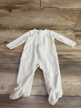 Old Navy Velour Sleeper Ivory sz 6-9m