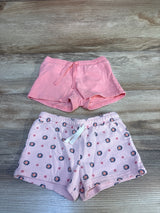 Carter's Drawstring Shorts Pink 2pk sz 18m