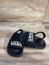 Vans La Costa Slide-On V Sandals Black sz 4c