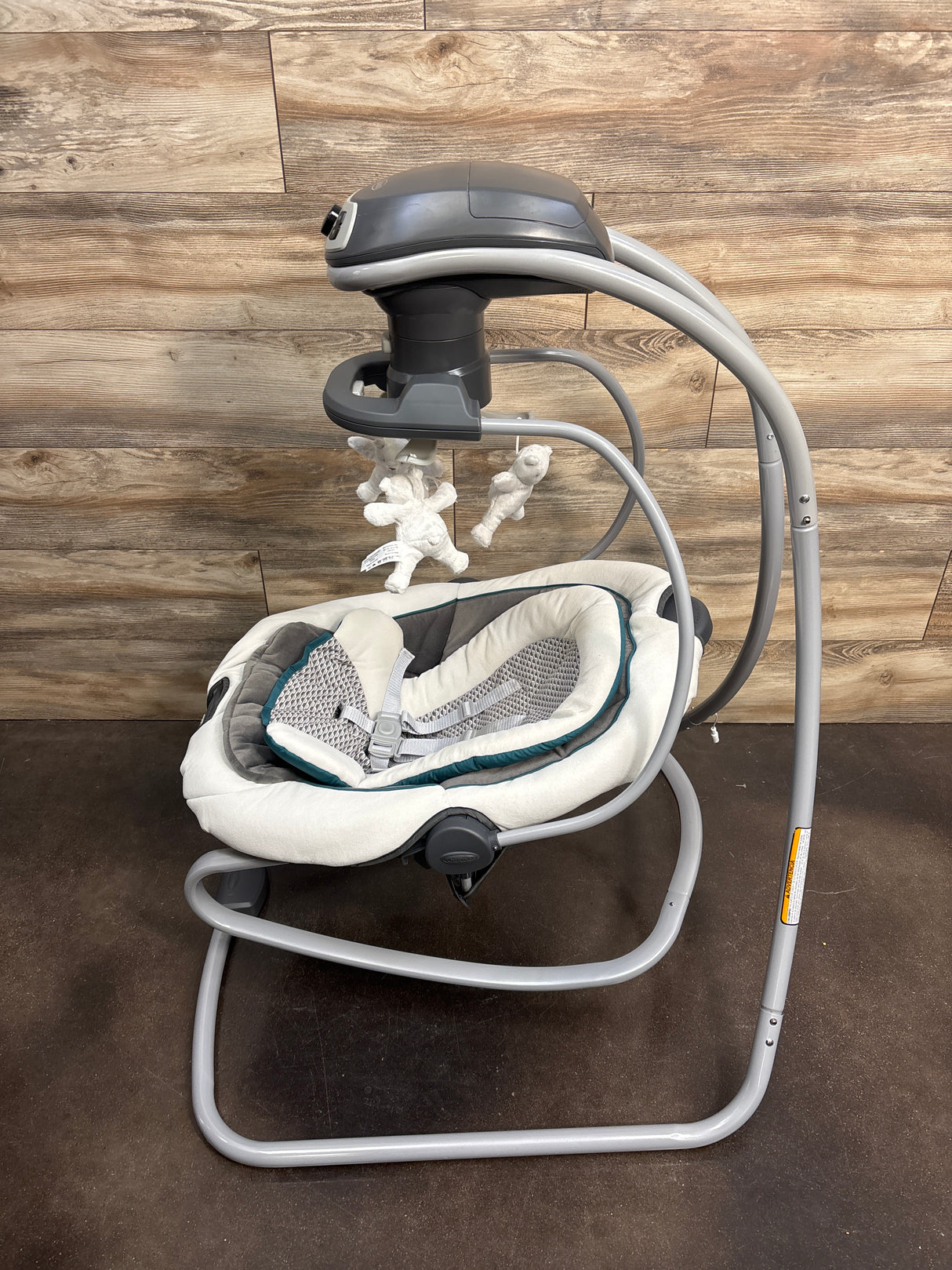 Graco DuetConnect LX Swing & Bouncer in Sapphire