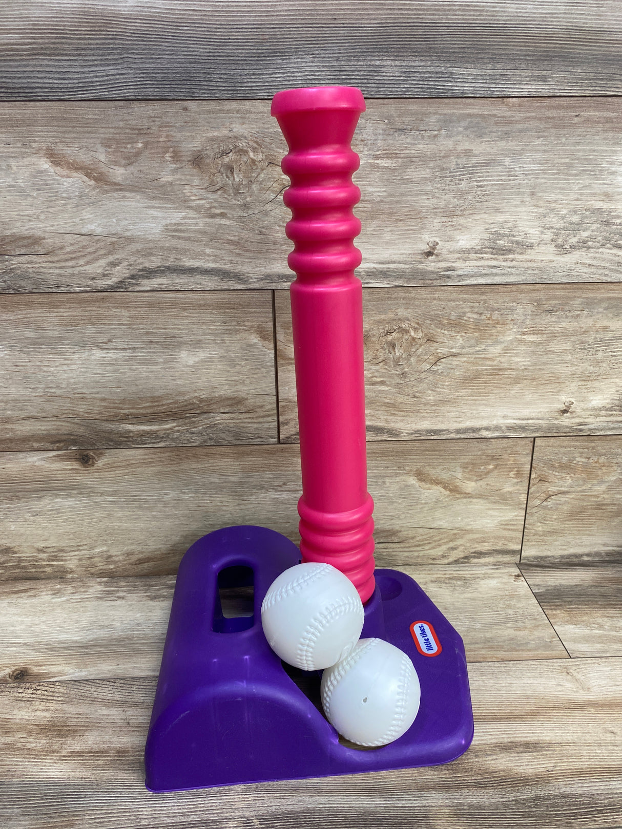 Little Tikes 3pc T-Ball Set In Pink/Purple