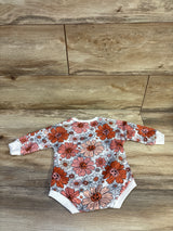 Douhoow Halloween Sweater Bubble Romper White sz 12m