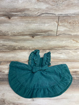 Cord Ruffled Skirtall Emerald sz 12-18m