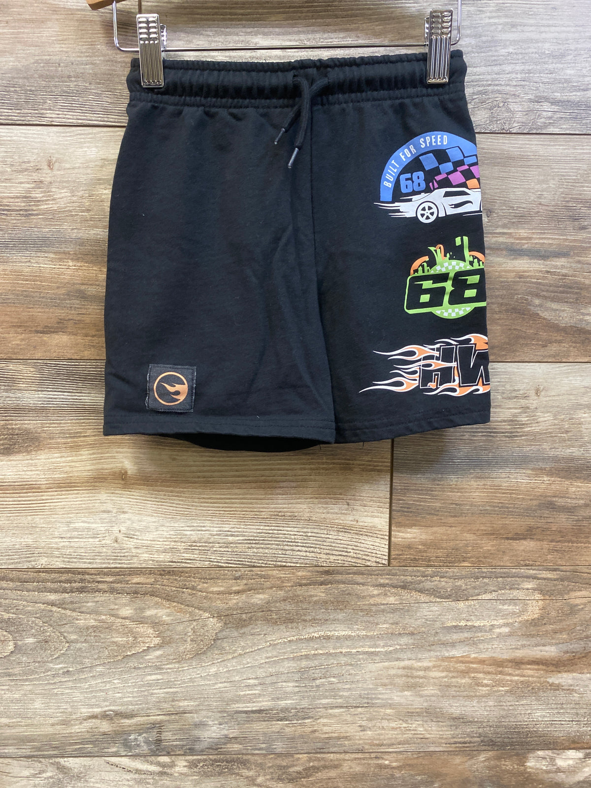 Hot Wheels Drawstring Shorts Black sz 5T