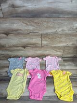 Simple Joys Bodysuits 6pk Yellow sz 0-3m