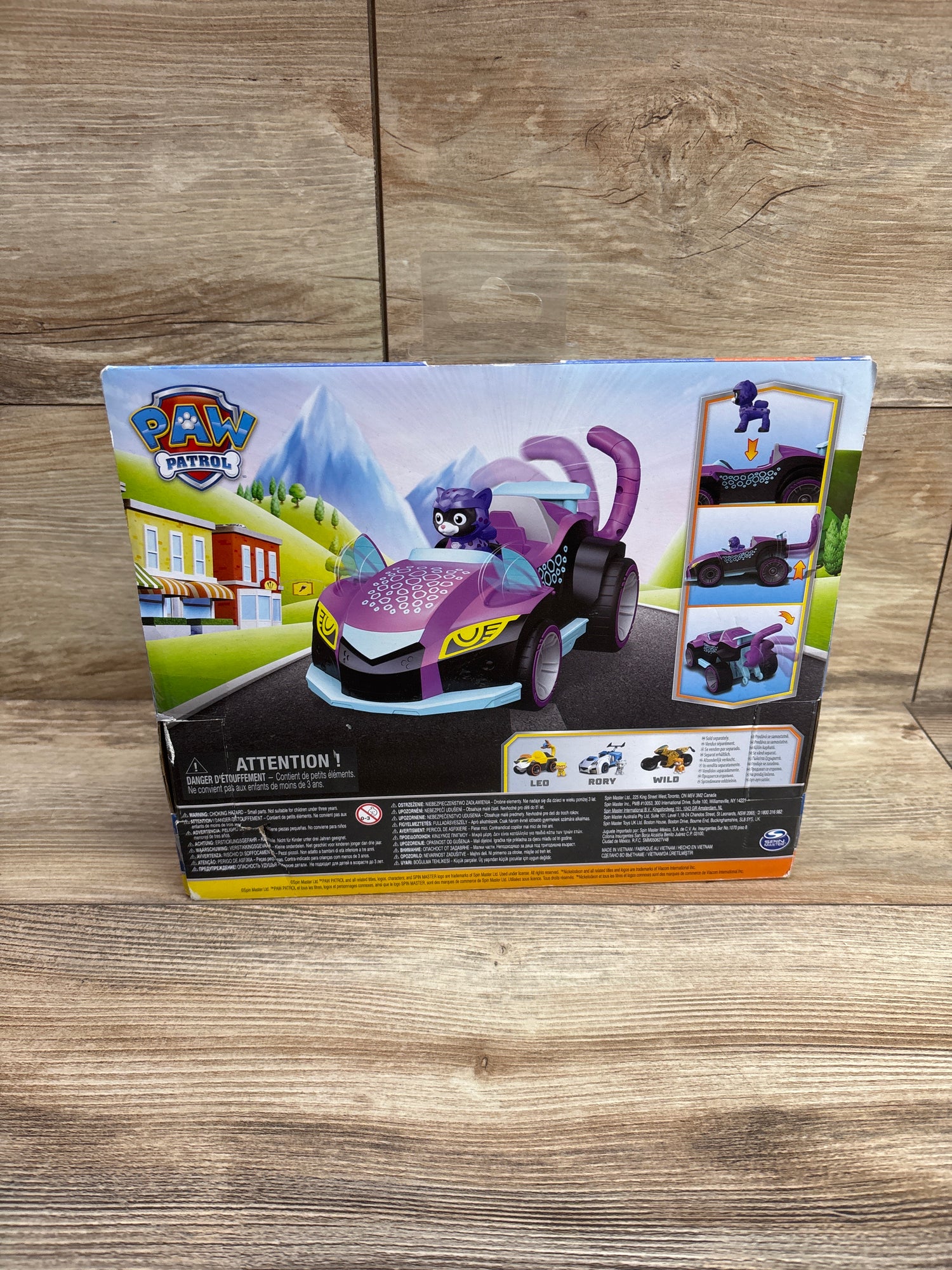 NEW PAW Patrol Shade's Feature Vehicle & Figure Set