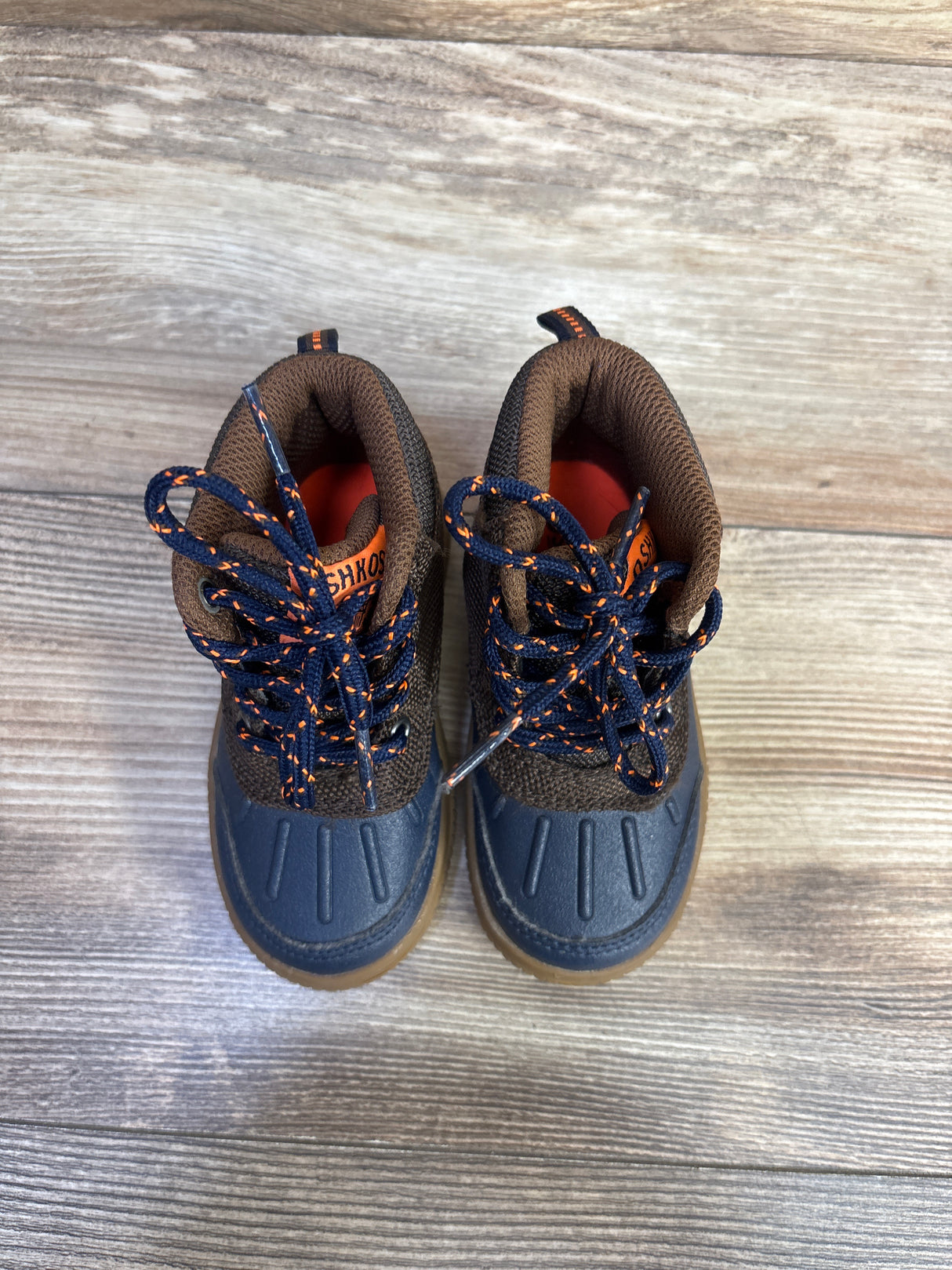 Oshkosh Grayson-B Mid Top Sneakers Brown sz 6c