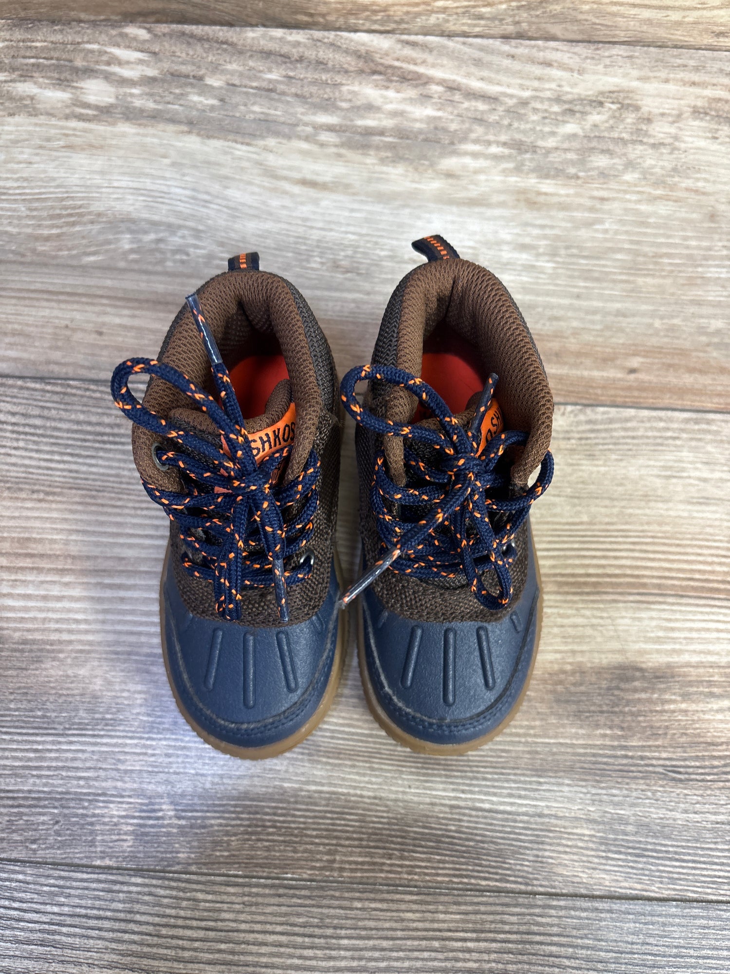 Oshkosh Grayson-B Mid Top Sneakers Brown sz 6c