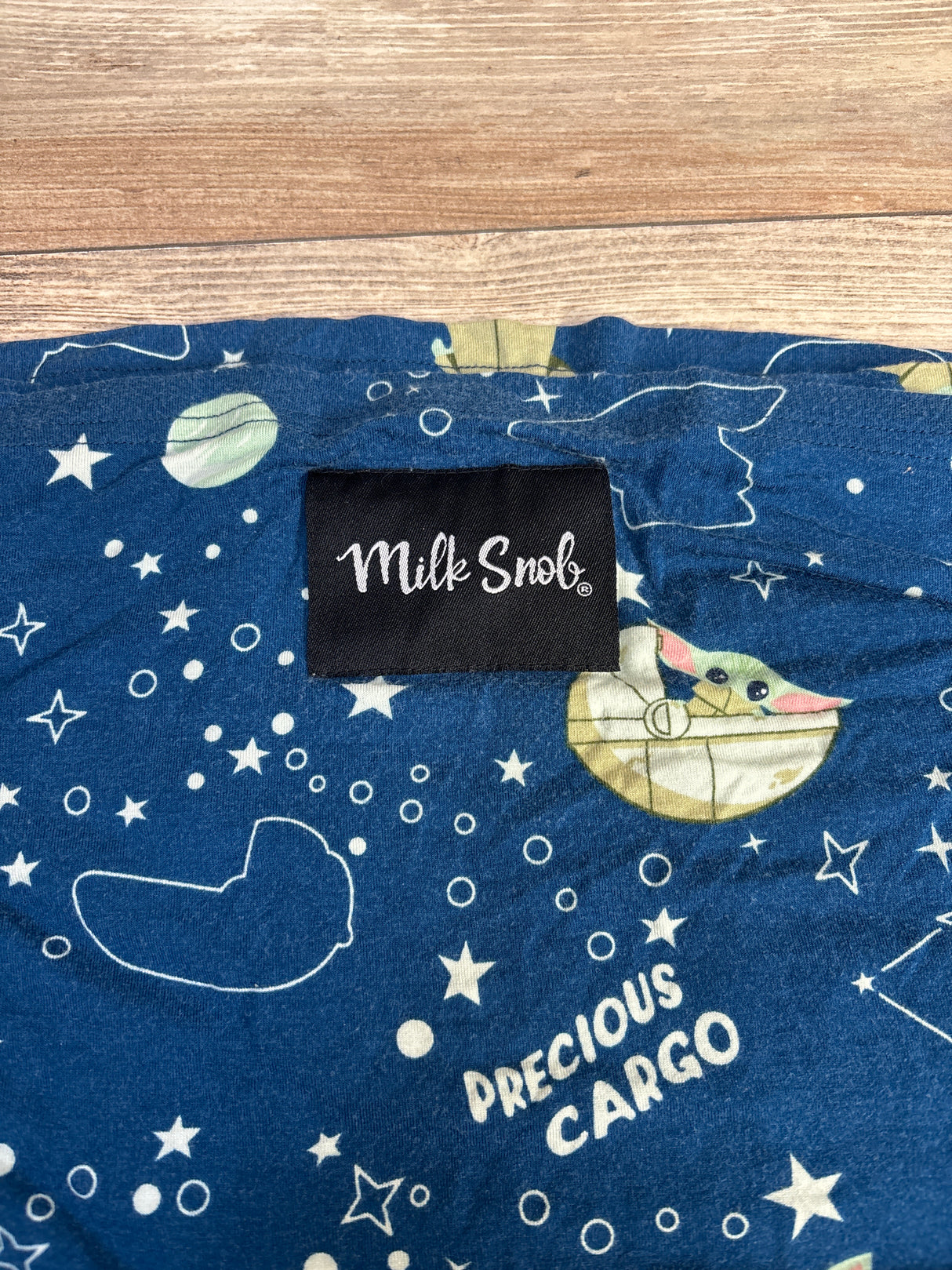 Milk Snob Car Seat & Nursing Cover, Blue Star Wars Print
