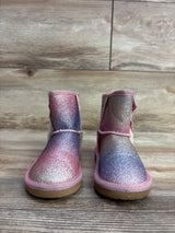 Krabor Glitter Faux Fur Winter Boots Pink sz 8c