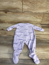 Carter's Blanket Sleeper Purple sz 6m