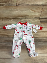 NEW Baby Starter's Christmas Sleeper White sz Newborn
