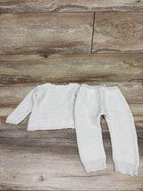 Just One You 2pc Knit Sweater & Pants Set Cream sz 18m