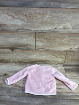 NEW Staring Out Plush Button-Up Jacket Pink sz 12m