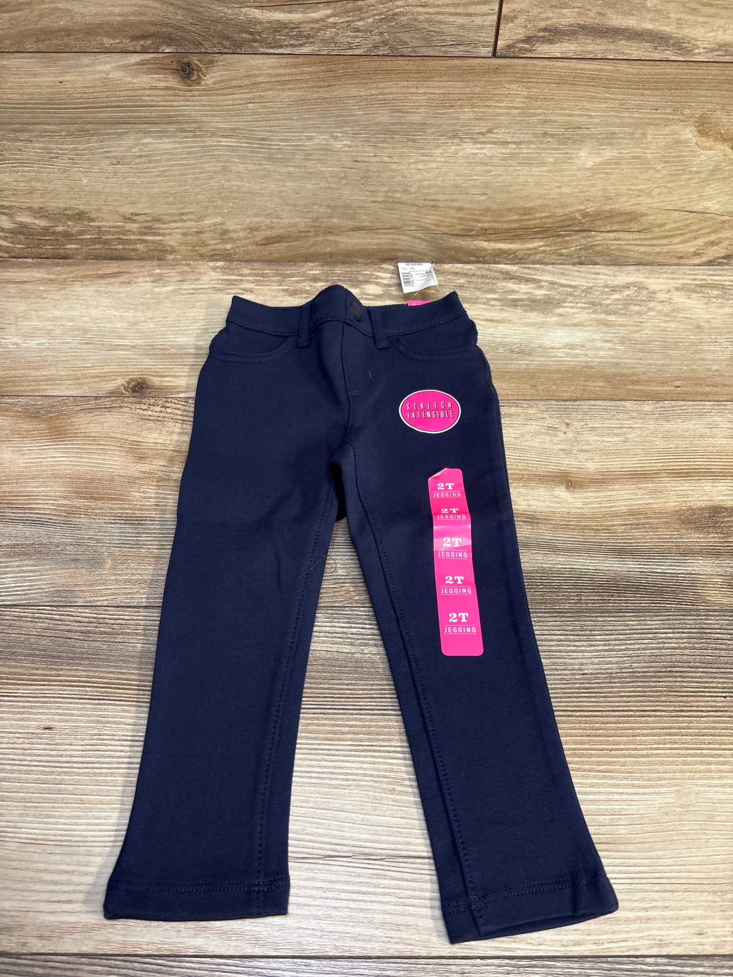 NEW Children's Place Uniform Ponte Knit Pull On Jeggings Navy sz 2T