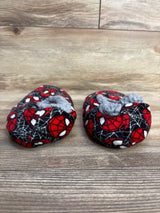 Marvel Spiderman Slippers, Black sz 11/12c