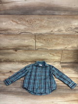 Wrangler Button-Up Shirt Blue sz 3T