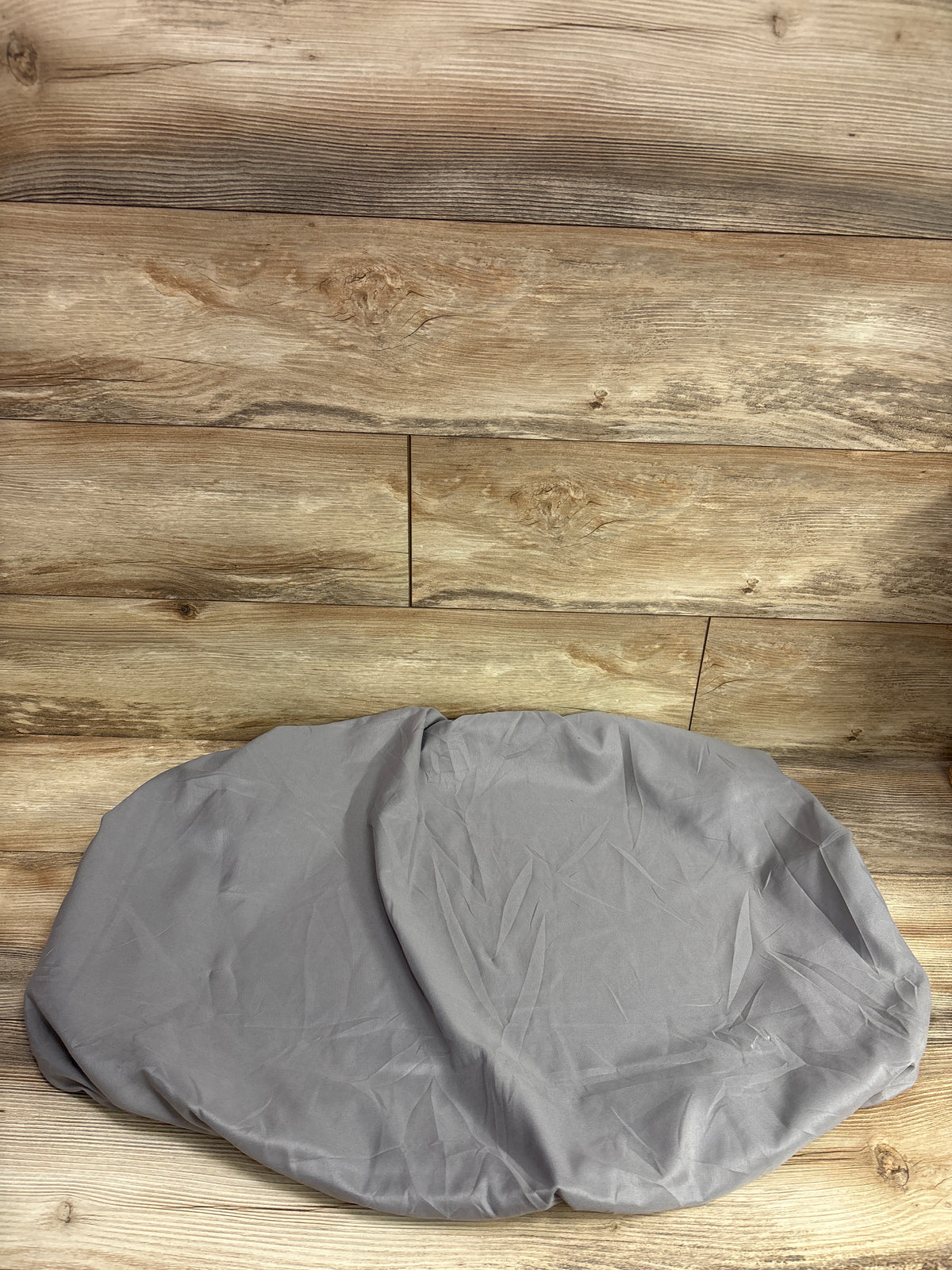 Biloban Rectangle Fitted Bassinet Sheet, Grey 21x35''