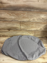 Biloban Rectangle Fitted Bassinet Sheet, Grey 21x35''