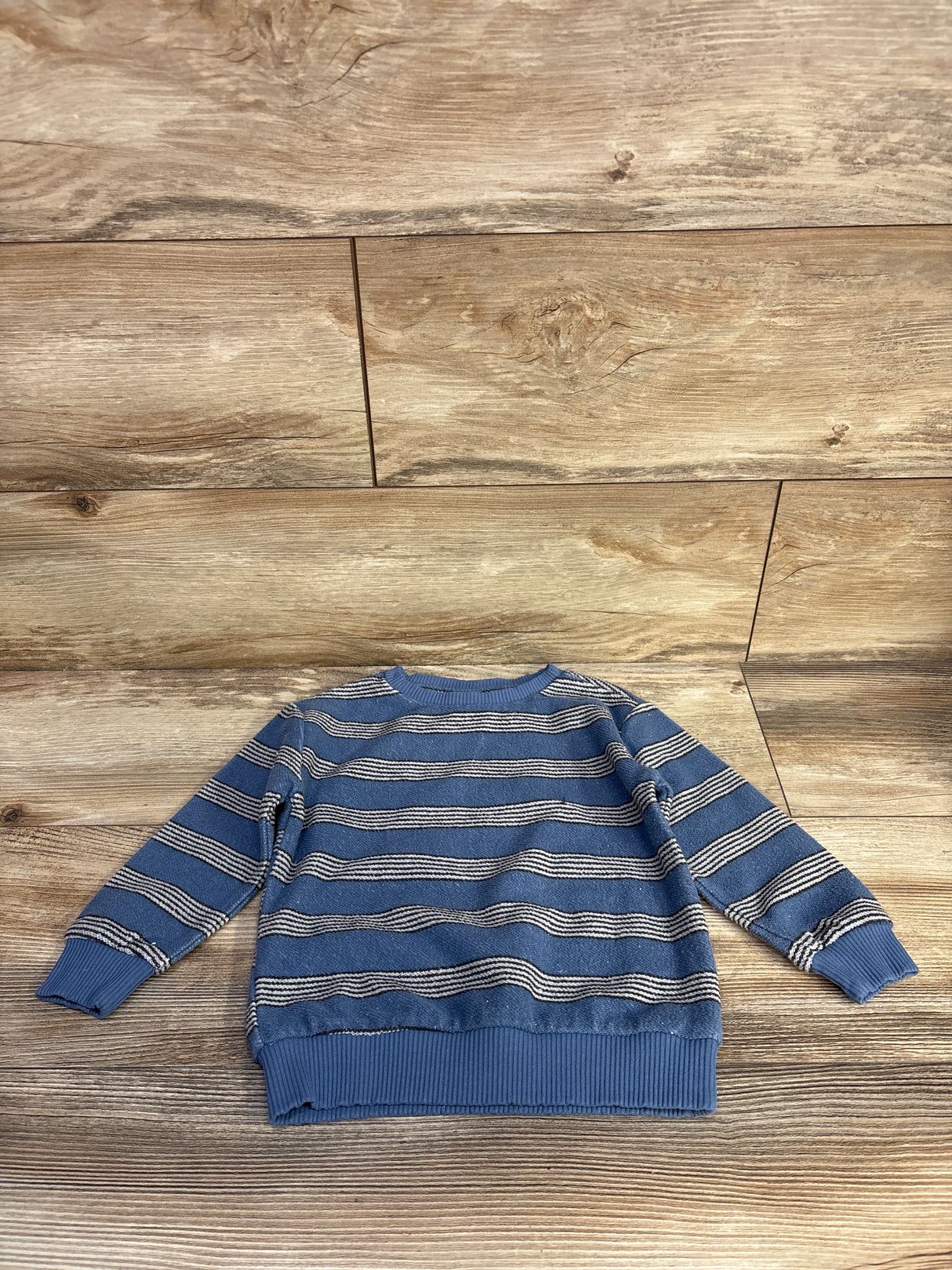 Volcom Knit Striped Shirt Blue sz 3T