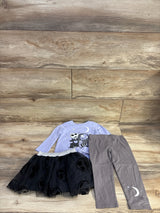 Disney 3pc The Nightmare Before Christmas Tutu Set Purple sz 18m - Me n Mommy To Be