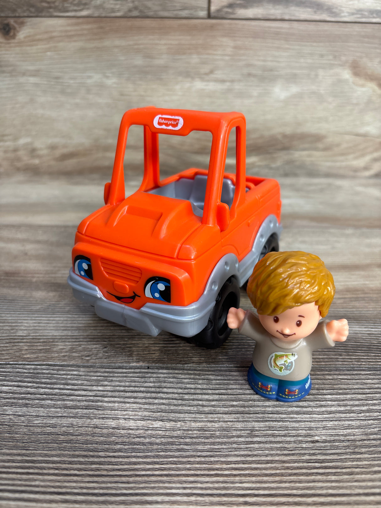 Fisher-Price Little People Help A Friend Pick Up Truck