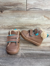 Ten Little Furry High Top Sneakers Brown sz 4.5c