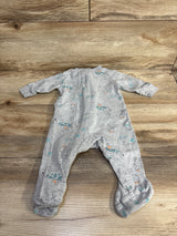 Simple Joys Sheep Sleeper Grey sz 3-6m