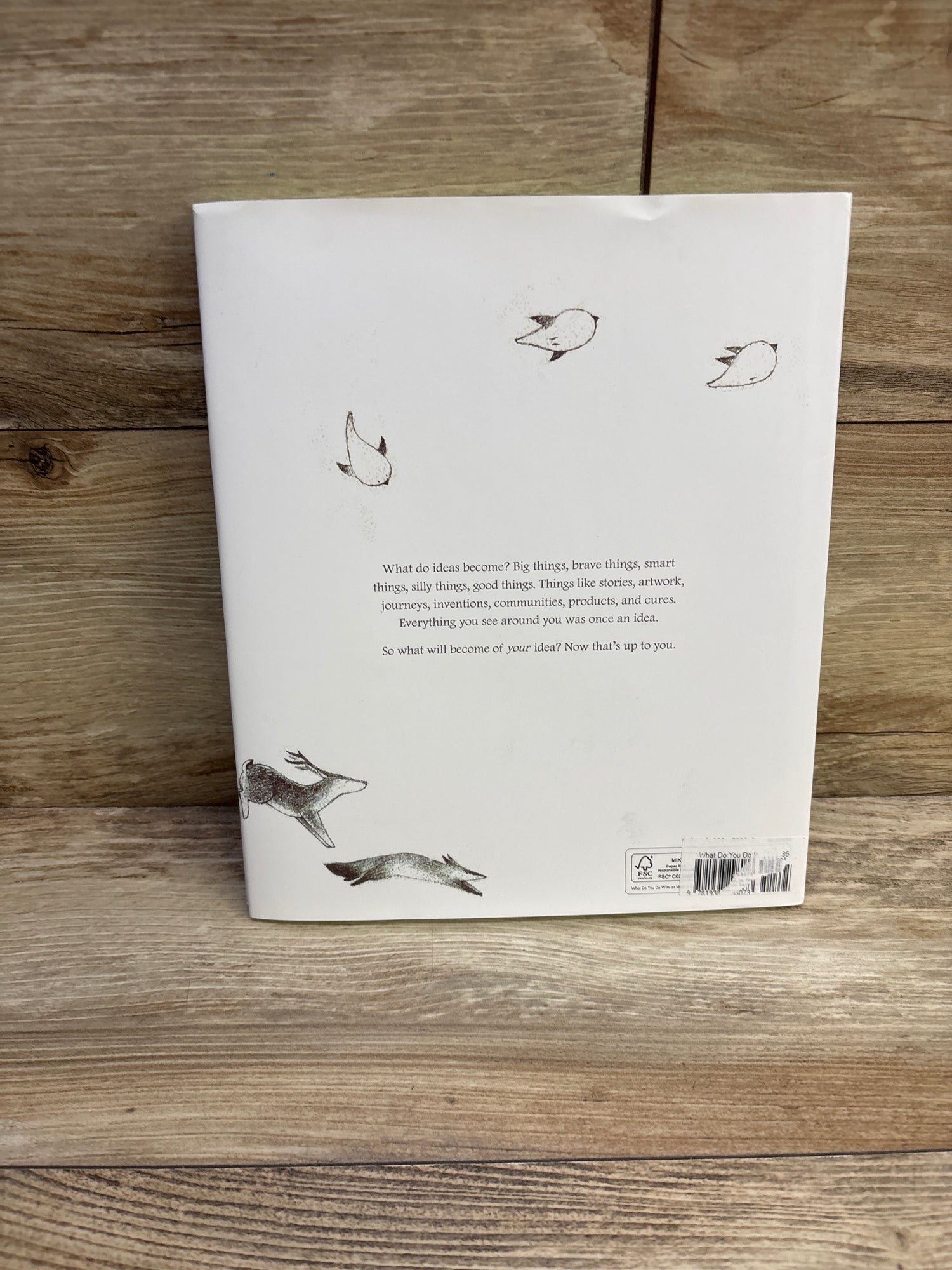 What Do You Do With an Idea? Hardcover Book
