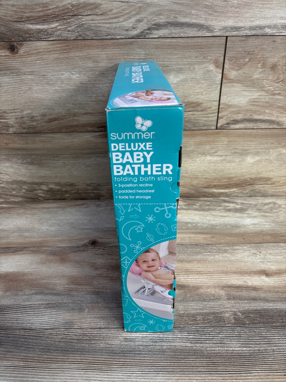 NEW Summer Deluxe Baby Bather Pink Sea Horse