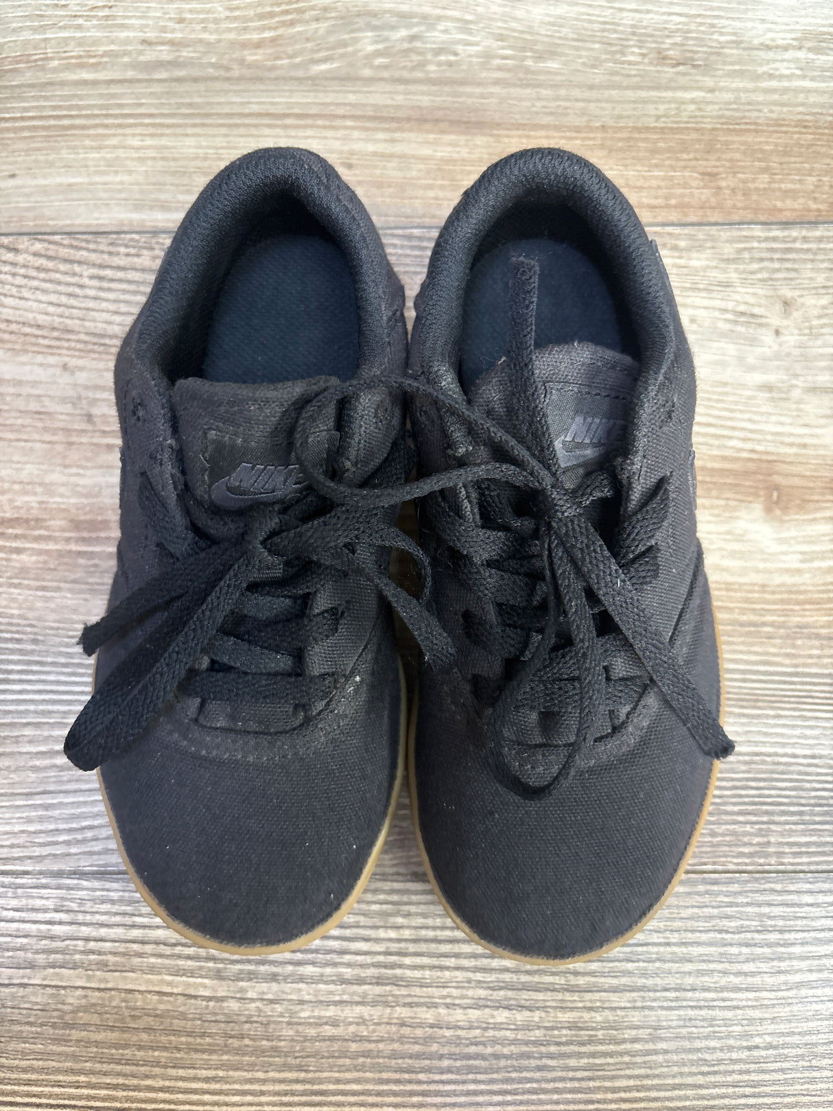 Nike Check Canvas SB PS 'Black Gum' Sneakers sz 10.5c