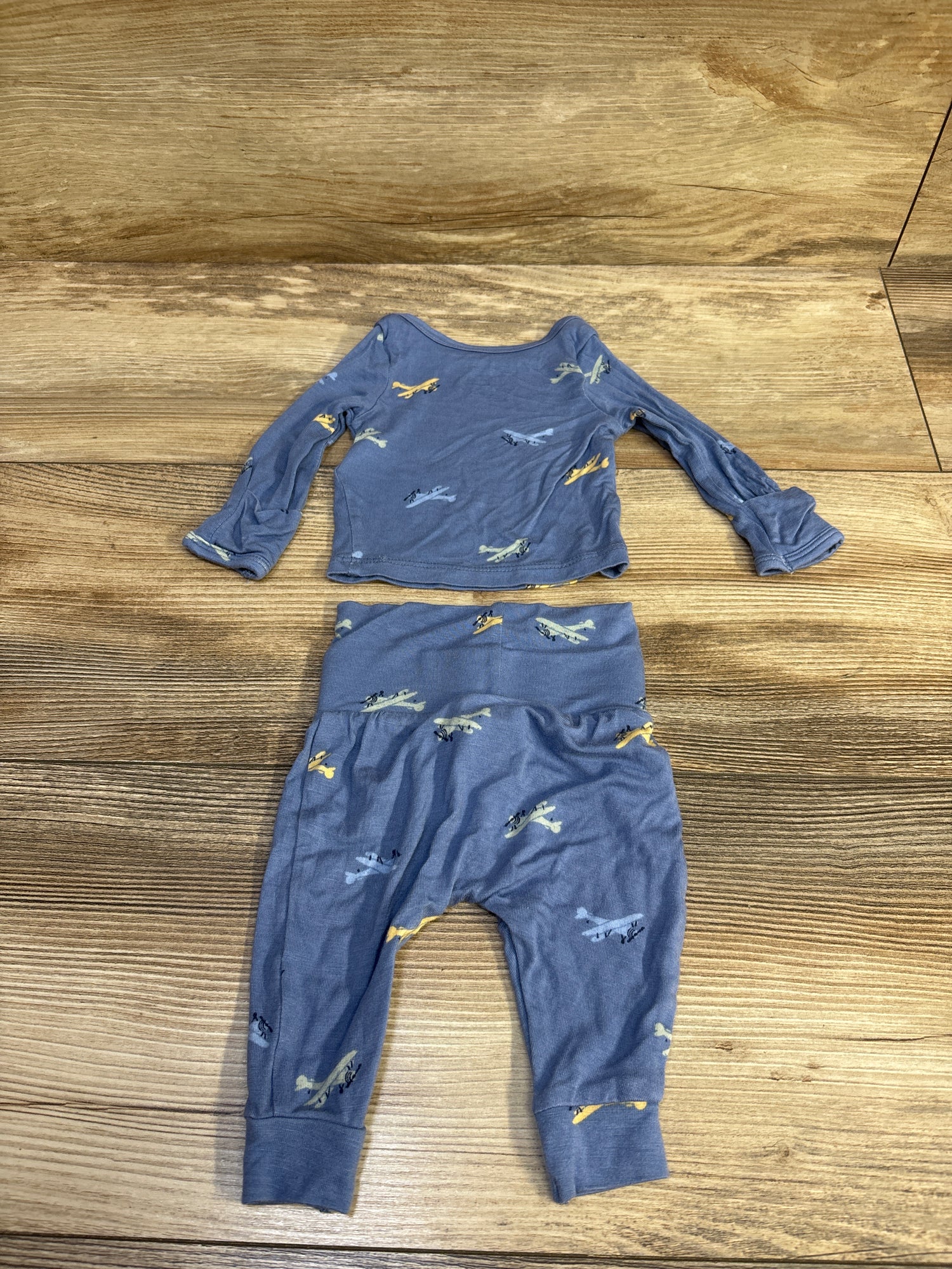 Child Of Mine 2pc Viscose Shirt & Pants Set Blue sz Preemie
