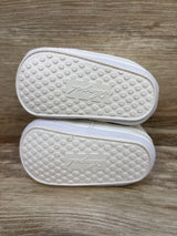 Angel Princess Rubber Sole Crib Shoes White sz 2c