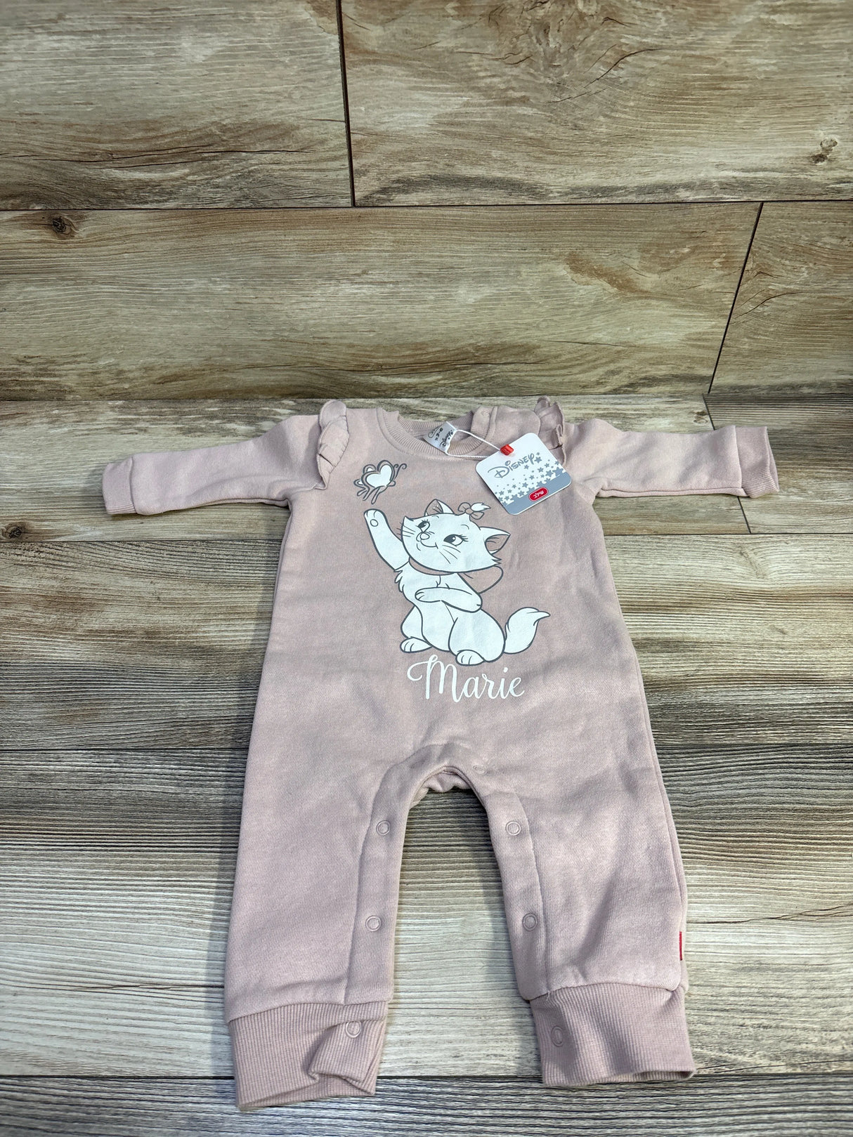 NEW Disney Marie Coverall Pink sz 3-6m