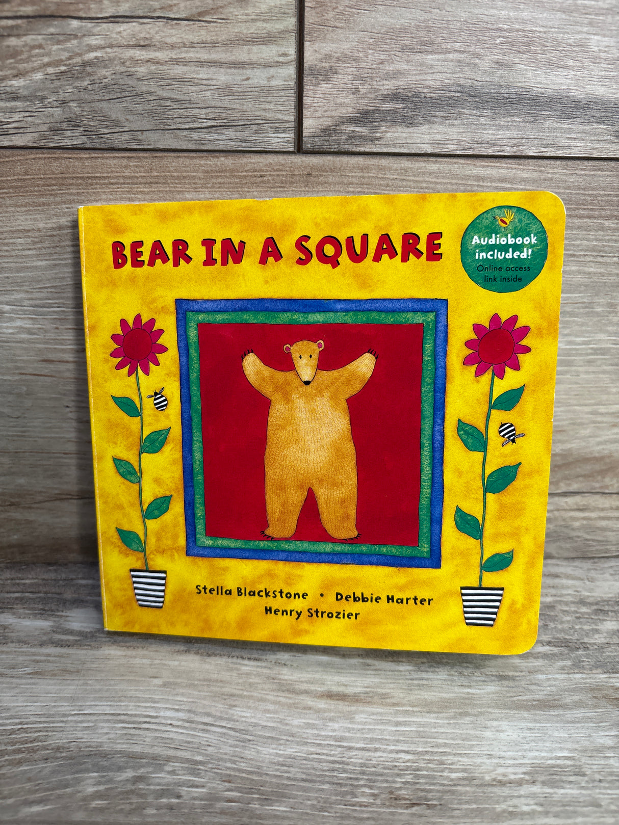 Barefoot Books Bear in a Square Board Book