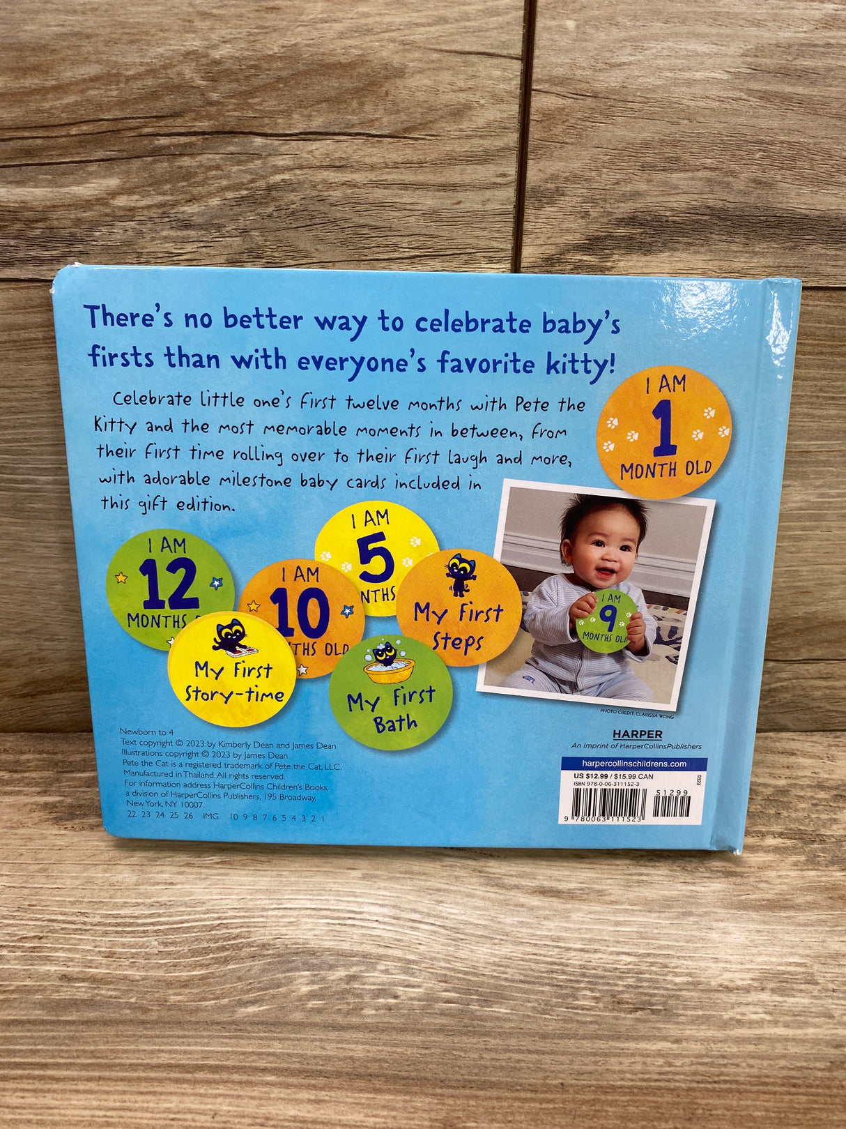 Pete the Kitty’s First Steps: Book and Milestone Cards Board Book