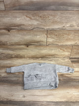 Disney Mickey & Friends Ribbed Sweater Grey sz 18m