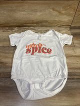 Rabbit Skins Baby Spice Bodysuit White sz 24m