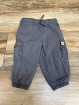 Little Planet Organic Drawstring Cargo Joggers Grey sz 9m