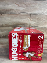 NEW Box of Huggies Little Snugglers Disposable Diapers 72ct. Size 2