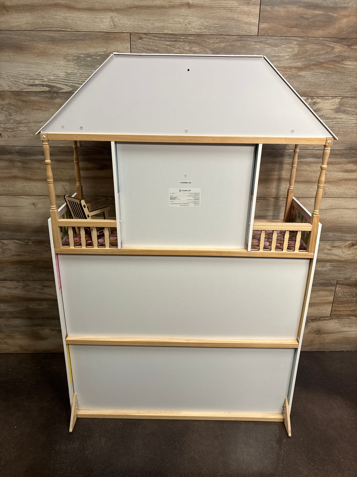 Kidcraft Wooden Classic Charlotte Dollhouse with 14 Accessories