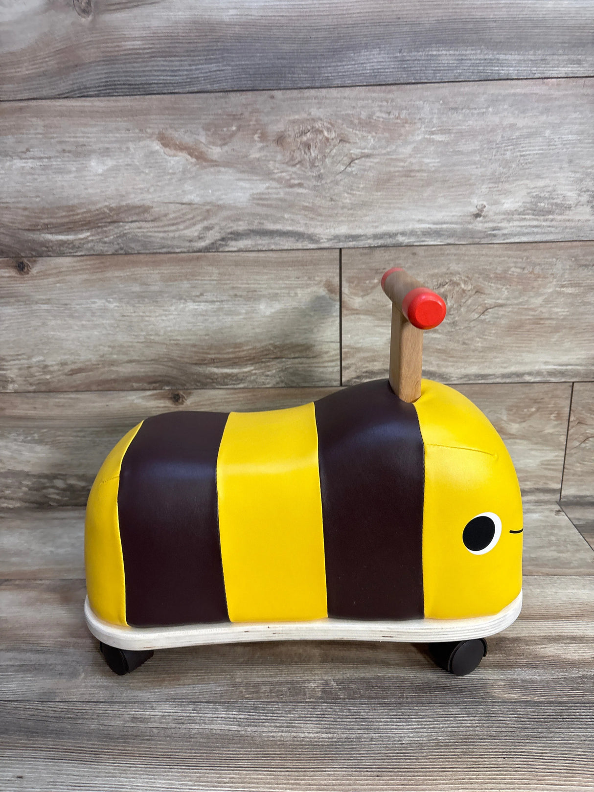 B. Toys Wooden Bee Ride-On, Boom Buggy