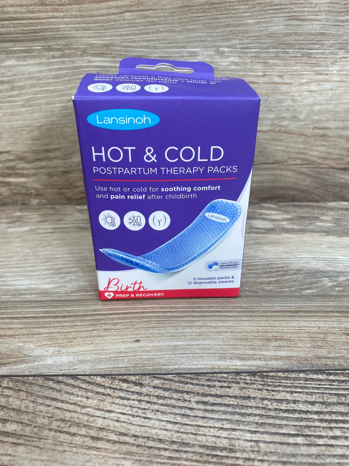 NEW Lansinoh Hot and Cold Pads for Postpartum Essentials - 2ct