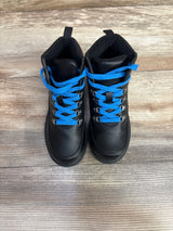 Baby Gap Lace-Up Boots w/ Blue Laces Black sz 12c