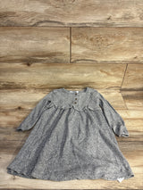 Old Navy Thermal-Knit Henley Dress Grey sz 4T
